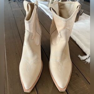 Dolce Vita distressed cowgirl boots